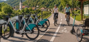 Coridorul Baia Sprie–Chiuzbaia prinde contur. A fost contractat sistemul public de închiriere a bicicletelor