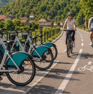 Coridorul Baia Sprie–Chiuzbaia prinde contur. A fost contractat sistemul public de închiriere a bicicletelor