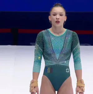 Aur pentru România la Europene! La numai 15 ani, Aniela Tudor este campioană europeană la sărituri