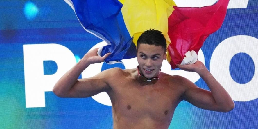 David Popovici, cel mai rapid din serii la 100 m liber, la Europenele de la Paris