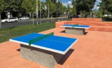 Mese de ping-pong, montate în zonele de joacă de pe malul Săsarului în Baia Mare. Vor urma și altele