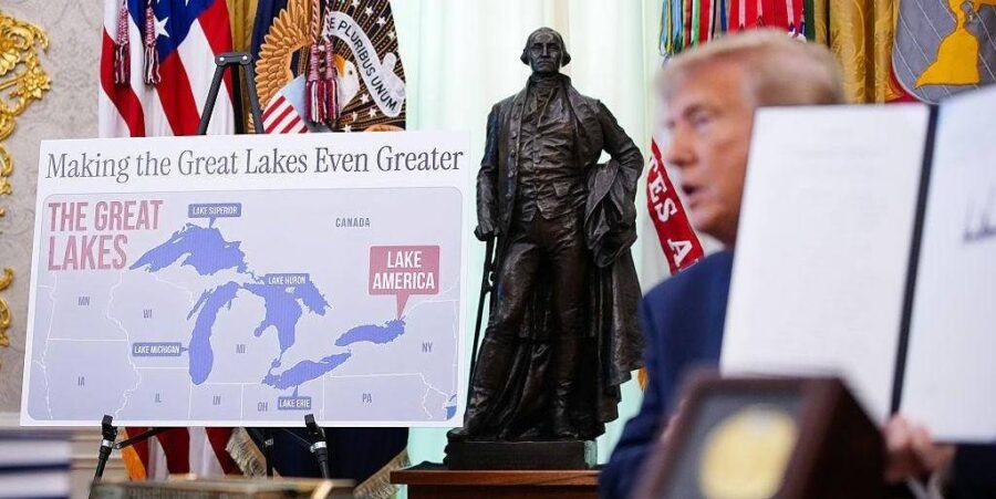 Donald Trump schimbă geografia Americii. După Lacul Ontario, vorbește despre Atlantic și Pacific