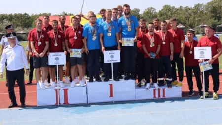 Pompierii voluntari din cadrul SVSU Recea, Maramureș, sunt din nou campioni naționali