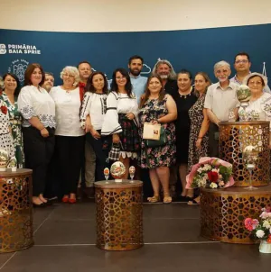 Tradiția încondeiată în povești, la Baia Sprie. Claudia Poduț, invitată de onoare la „Salonul de Vară”