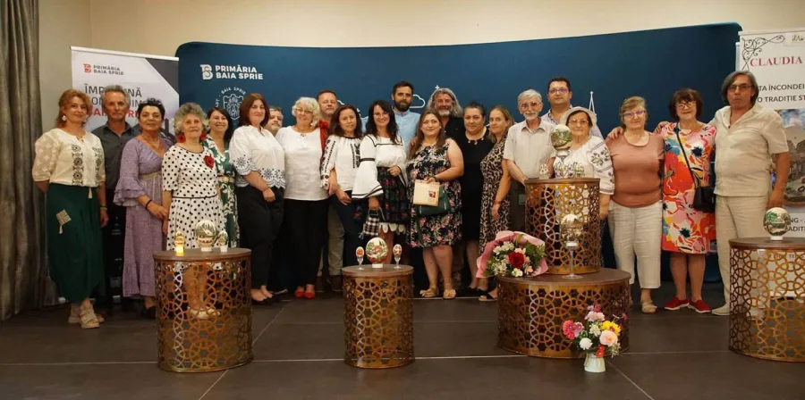 Tradiția încondeiată în povești, la Baia Sprie. Claudia Poduț, invitată de onoare la „Salonul de Vară”