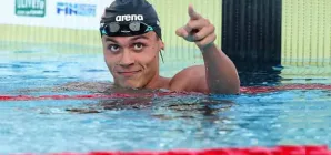 David Popovici, din nou spectaculos: și-a coborât propriul record al Campionatelor Europene la 100 m liber