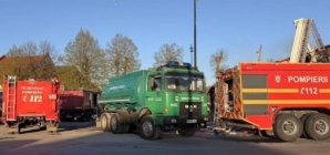 ATENȚIE, la Târgu Lăpuș! Exercițiu al pompierilor pe strada Stadionului. Cetățenii sunt rugați să nu intre în panică