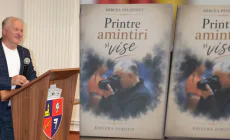 Cartea „Printre amintiri și vise”, semnată de Mircea Paușeniuc, lansată la Casa de Cultură din Fărcașa