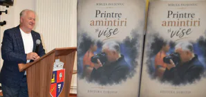 Cartea „Printre amintiri și vise”, semnată de Mircea Paușeniuc, lansată la Casa de Cultură din Fărcașa