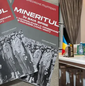 Se lansează volumul „Mineritul în Baia Sprie – de la naționalizare la conservare și închidere”, autor Gheorghe Muntean