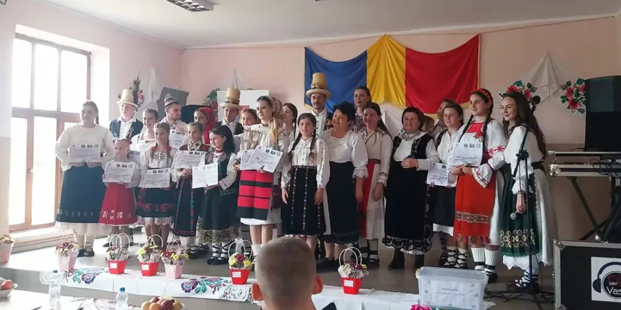 Câștigătorii Festivalului-concurs „Pe sub poala Codrului – Prânzul miresei Anicuța” de la Stremț