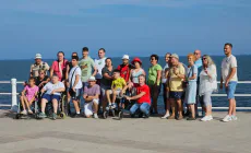 Tabără recreativă la mare pentru 15 persoane cu dizabilități din cadrul Asociației Esperando