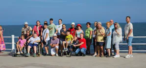 Tabără recreativă la mare pentru 15 persoane cu dizabilități din cadrul Asociației Esperando