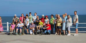 Tabără recreativă la mare pentru 15 persoane cu dizabilități din cadrul Asociației Esperando