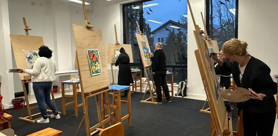 Reîncep cursurile de pictură pentru copii și adulți la Colonia Pictorilor Baia Mare