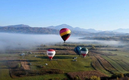 În 1-4 octombrie: Baloanele cu aer cald vor colora din nou cerul Țării Lăpușului