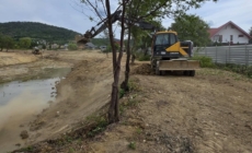 Lucrările continuă la Lacul Hoșteze din Tăuții-Măgherăuș. Zona se transformă într-un spațiu modern de recreere