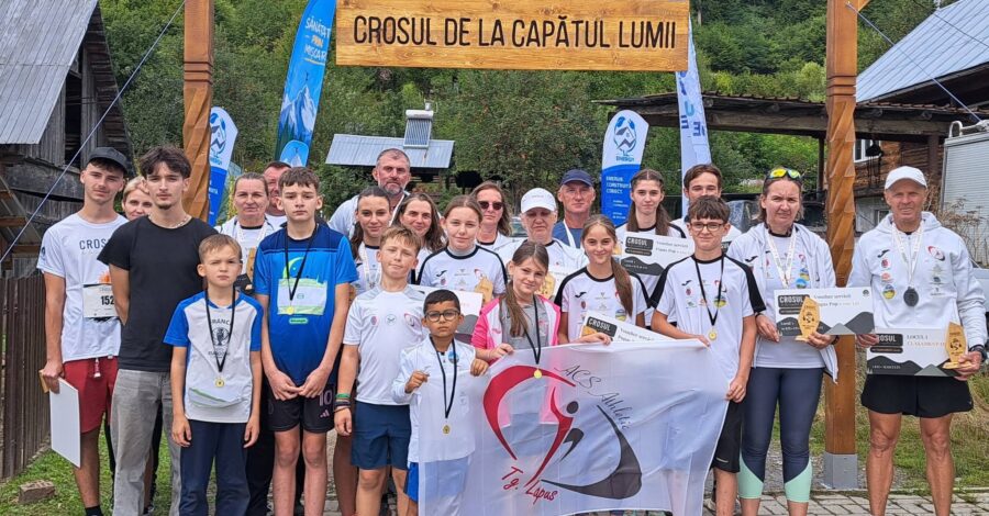 Sportivii de la A.C.S. Athletic Tg. Lăpuș, pe podium la prima ediție a „Crosului de la Capătul Lumii”