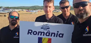 Raul Petrovan, reprezentant al Aeroclubului Baia Mare, locul 1 la prima probă a Campionatului Mondial de Acrobație cu Planorul