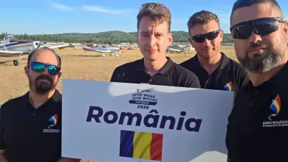 Raul Petrovan, reprezentant al Aeroclubului Baia Mare, locul 1 la prima probă a Campionatului Mondial de Acrobație cu Planorul