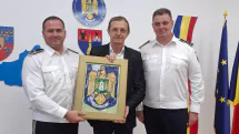 Revedere emoționantă: După 51 de ani, academicianul Ioan-Aurel Pop s-a întors la Poliția de Frontieră din Sighetu Marmației, locul unde a purtat uniforma de grănicer