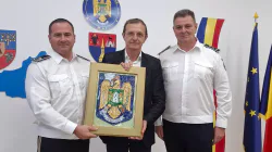 Revedere emoționantă: După 51 de ani, academicianul Ioan-Aurel Pop s-a întors la Poliția de Frontieră din Sighetu Marmației, locul unde a purtat uniforma de grănicer