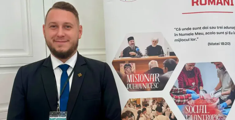 Daniel Techereș, vicepreședintele ASCOR Baia Mare, prezent la Consfătuirea Națională a Asociației Studenților Creștin-Ortodocși Români