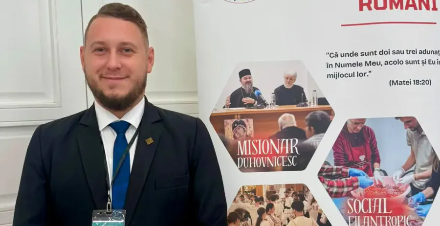 Daniel Techereș, vicepreședintele ASCOR Baia Mare, prezent la Consfătuirea Națională a Asociației Studenților Creștin-Ortodocși Români