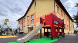 Loc de joacă modern pentru copiii de la Grădinița din Tăuții-Măgherăuș