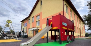 Loc de joacă modern pentru copiii de la Grădinița din Tăuții-Măgherăuș