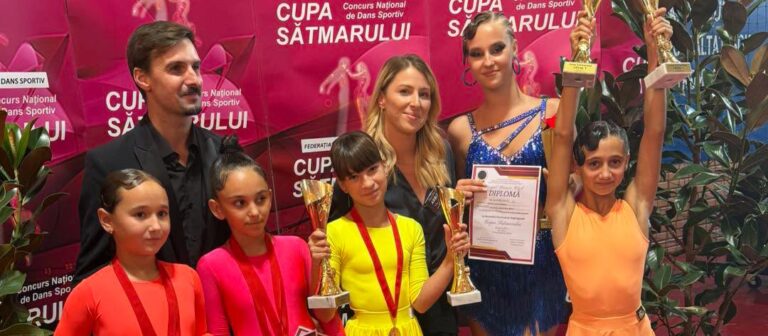 Galactic Dance Baia Mare, rezultate foarte bune la Cupa Sătmarului
