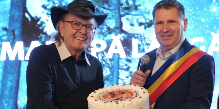 Ducu Bertzi, aniversat pe scenă, chiar în Maramureșul natal