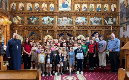 În Parohia Dumbrăvița a avut loc prima ediție a concursului tematic „Fair-play și comuniune: Familia, prima mea echipă”