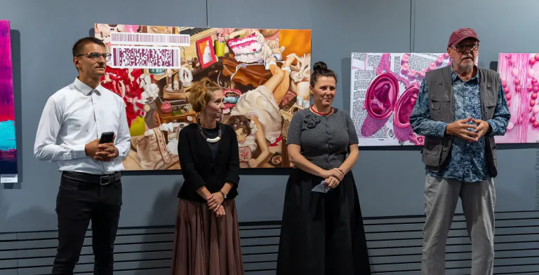 „STUDIO STUDENȚESC 2026” – expoziția de pictură poată fi admirată la Galeria de Artă UAP Baia Mare până în 6 octombrie
