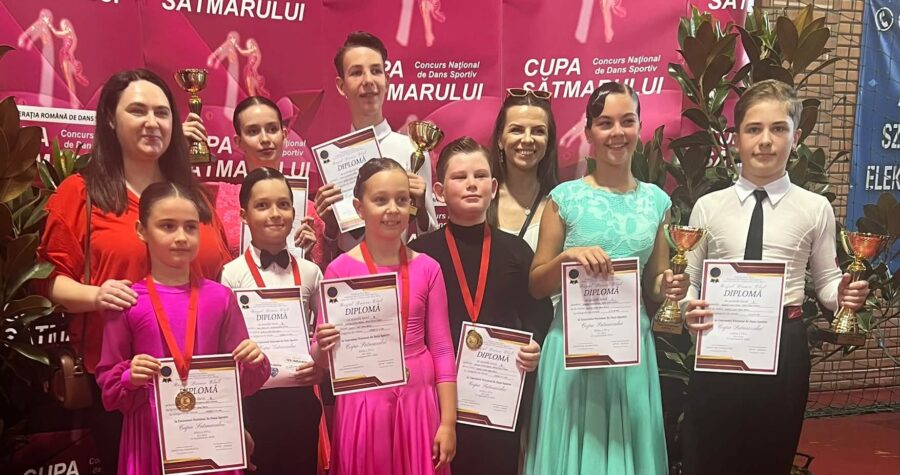 DanceLight Studio Baia Mare, debut excelent în noul sezon competițional