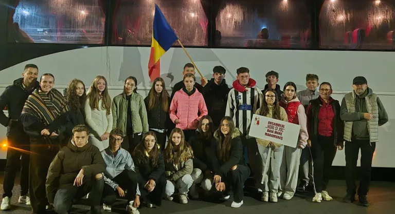 Ansamblul „Hori și Joc” al Palatului Copiilor Baia Mare reprezintă Maramureșul la „World Celebration Festival 2026”