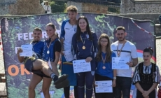Mihai Andrei Țînțar și Alexandra Roman de la CS Știința Electro Sistem Baia Mare, vicecampioni naționali la ștafetă mixtă