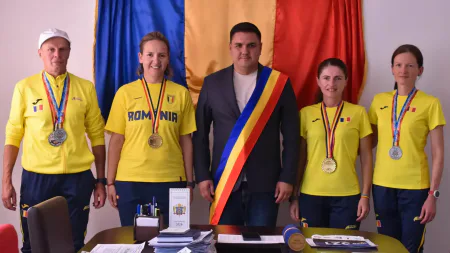 Sportivii A.C.S. Athletic Tg. Lăpuș, felicitați de autorități pentru rezultatele deosebite obținute în luna septembrie