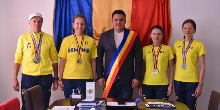 Sportivii A.C.S. Athletic Tg. Lăpuș, felicitați de autorități pentru rezultatele deosebite obținute în luna septembrie