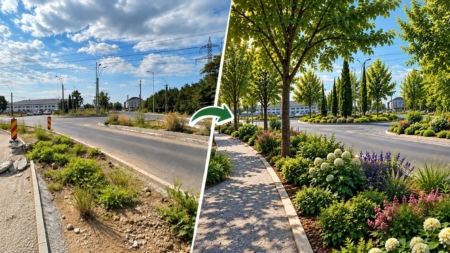 O veste bună pentru Baia Mare: peste 600 de copaci vor fi plantați pe strada Victoriei