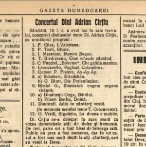 Povestea lui Adrian Cirțiu, tenorul din Gârdani care a ajuns să cânte la Viena