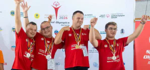 Două medalii de aur pentru băimăreanul Andrei Cupșa la Jocurile Naționale Special Olympics