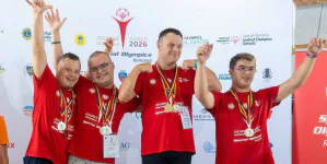 Două medalii de aur pentru băimăreanul Andrei Cupșa la Jocurile Naționale Special Olympics