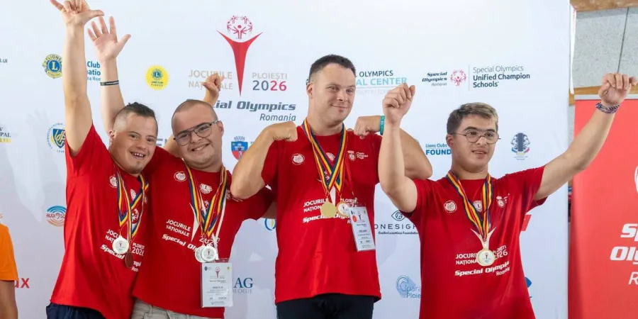 Două medalii de aur pentru băimăreanul Andrei Cupșa la Jocurile Naționale Special Olympics