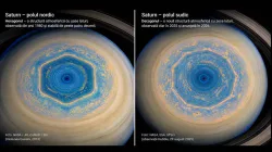 Saturn avea un hexagon. Acum, astronomii au descoperit și o formă uriașă cu zece laturi
