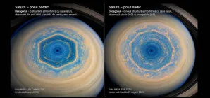 Saturn avea un hexagon. Acum, astronomii au descoperit și o formă uriașă cu zece laturi