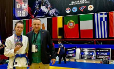 Băimăreanca Mădălina Mateșan, triplă campioană balcanică la Ju-Jitsu