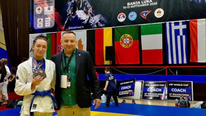 Băimăreanca Mădălina Mateșan, triplă campioană balcanică la Ju-Jitsu