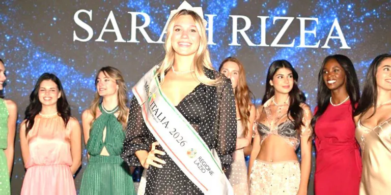 Sarah Maria Rizea, sportiva cu părinți români a câștigat Miss Italia 2026