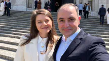 Astăzi este ziua cea mare. Maria Mihali și Alexandru Nazare se căsătoresc la București